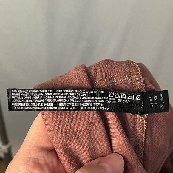 Free People‎ Movement size XS mauve leggings - Picture 7 of 8